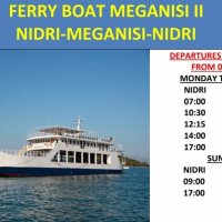 Ferry Boat ΜΕΓΑΝΗΣΙ ΙΙ: Επιπλέον Δρομολόγιο στις 09:00 την Μεγάλη Πέμπτη 2 Μαΐου 2024